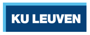 KU Leuven website